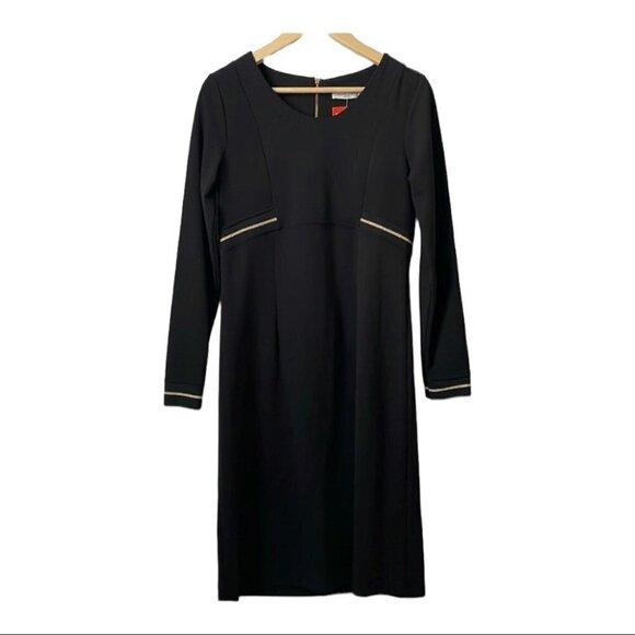 Jaime de Vie Long Sleeve Black Dress - Picture 1 of 12